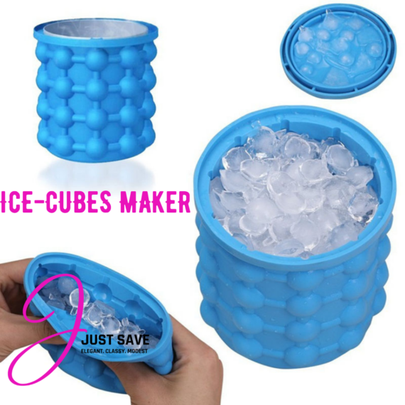 "Portable Silicone Ice Cube Maker - Convenient and Efficient Ice Making Solution"